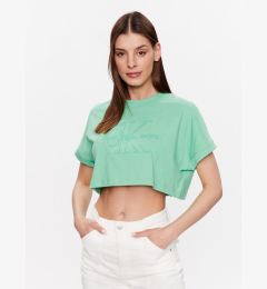 Снимка на Calvin Klein Jeans Тишърт J20J221048 Зелен Relaxed Fit