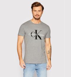 Снимка на Calvin Klein Jeans Тишърт J30J320935 Сив Slim Fit