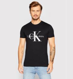 Снимка на Calvin Klein Jeans Тишърт J30J320935 Черен Slim Fit