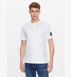 Снимка на Calvin Klein Jeans Тишърт J30J323484 Бял Regular Fit