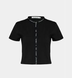 Снимка на Calvin Klein Jeans Тишърт Logo J20J223093 Черен Slim Fit