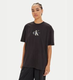 Снимка на Calvin Klein Jeans Тишърт Monologo J20J224242 Черен Relaxed Fit