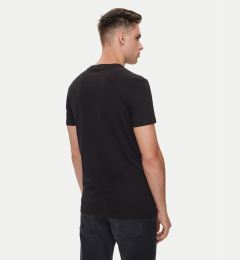 Снимка на Calvin Klein Jeans Тишърт Outline Monologo J30J325678 Черен Slim Fit