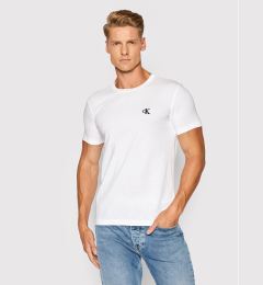 Снимка на Calvin Klein Jeans Тишърт Tee Shirt Essential J30J314544 Бял Slim Fit