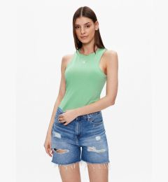 Снимка на Calvin Klein Jeans топ J20J220765 Зелен Regular Fit