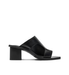 Снимка на Calvin Klein Jeans Чехли 5 Heel Sandal Lh Mg Mtl YW0YW01500 Черен