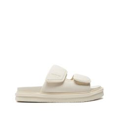 Снимка на Calvin Klein Jeans Чехли Double Bar Sandal Mtl YM0YM01020 Екрю