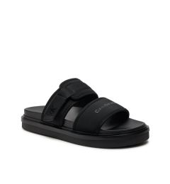 Снимка на Calvin Klein Jeans Чехли Double Bar Sandal Wb In Br YM0YM00946 Черен