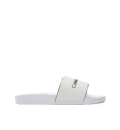 Снимка на Calvin Klein Jeans Чехли Slide Instituitional Mtr YW0YW01508 Бял