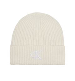 Снимка на Calvin Klein Jeans Шапка Thick Embroidery Beanie K60K612321 Екрю