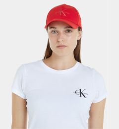 Снимка на Calvin Klein Jeans Шапка с козирка Monogram Cap K60K610280 Червен