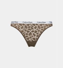 Снимка на Calvin Klein Underwear Класически дамски бикини 000QD3860E Кафяв