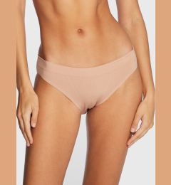 Снимка на Calvin Klein Underwear Класически дамски бикини 000QF6882E Бежов