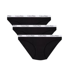 Снимка на Calvin Klein Underwear Комплект 3 чифта класически бикини 000QD3588E Черен