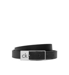 Снимка на Calvin Klein Дамски колан Ck Cut Square Buckle 2.0_Caviar K60K612864 Черен