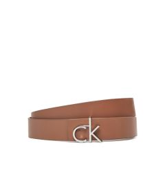 Снимка на Calvin Klein Дамски колан Ck Logo Reversible Belt 3.0 K60K613074 Кафяв