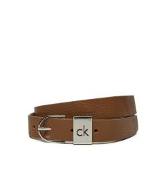 Снимка на Calvin Klein Дамски колан Ck Loop Thin Round Buckle 2.5 K60K612856 Кафяв