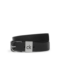 Снимка на Calvin Klein Дамски колан Ck Loop Thin Round Buckle 2.5 K60K612856 Черен