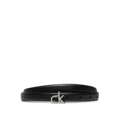 Снимка на Calvin Klein Дамски колан Ck Thin Belt 1.5cm Pebble K60K612858 Черен