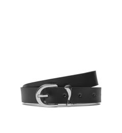 Снимка на Calvin Klein Дамски колан Round Organic Loop Belt 2.5 K60K611930 Черен