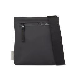 Снимка на Calvin Klein Мъжка чантичка Rubberized Conv Flatpack S K50K510795 Черен