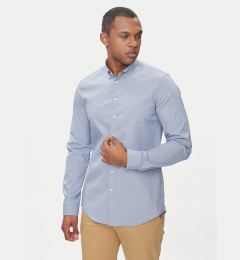 Снимка на Calvin Klein Риза Chambray K10K112679 Син Slim Fit