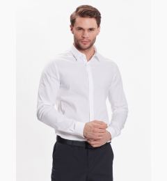 Снимка на Calvin Klein Риза Hidden K10K109891 Бял Extra Slim Fit