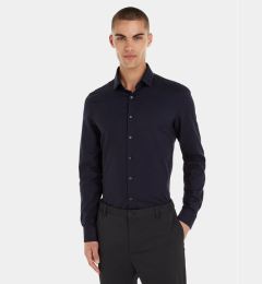 Снимка на Calvin Klein Риза K10K112100 Тъмносин Slim Fit