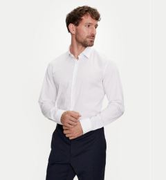 Снимка на Calvin Klein Риза K10K113163 Бял Slim Fit