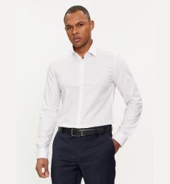 Снимка на Calvin Klein Риза Micro Dot K10K112884 Бял Slim Fit