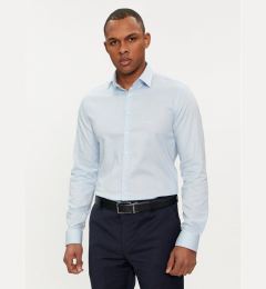 Снимка на Calvin Klein Риза Micro Dot K10K112884 Светлосиньо Slim Fit