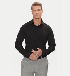 Снимка на Calvin Klein Риза Performance Solid Slim Shirt K10K114324 Черен Regular Fit