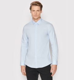 Снимка на Calvin Klein Риза Poplin K10K108229 Светлосиньо Slim Fit