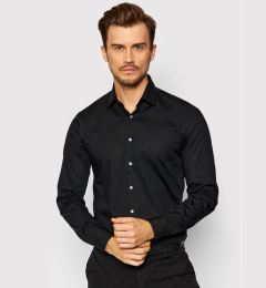 Снимка на Calvin Klein Риза Poplin K10K108229 Черен Slim Fit