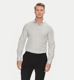 Снимка на Calvin Klein Риза Poplin Stretch Slim Shirt K10K108229 Бял Slim Fit