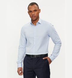 Снимка на Calvin Klein Риза Tonal Structure K10K112592 Светлосиньо Slim Fit