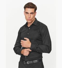 Снимка на Calvin Klein Риза Twill K10K113057 Черен Slim Fit