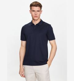 Снимка на Calvin Klein Тениска с яка и копчета K10K111657 Тъмносин Slim Fit