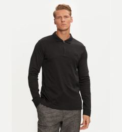 Снимка на Calvin Klein Тениска с яка и копчета K10K113586 Черен Slim Fit