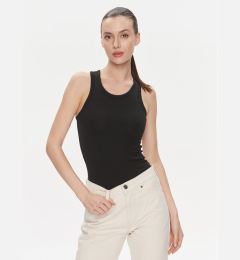 Снимка на Calvin Klein топ Modal Rib Tank Top K20K206406 Черен Slim Fit