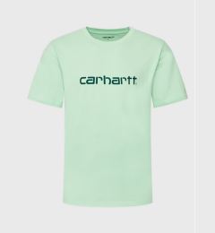 Снимка на Carhartt WIP Тишърт Script I031047 Зелен Regular Fit