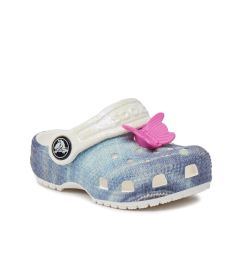 Снимка на Crocs Чехли Classic Denim Clog T 208302 Бял