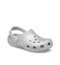 Снимка на Crocs Чехли Classic Glitter Clog 205942 Сребрист