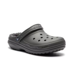 Снимка на Crocs Чехли Classic Lined Clog 203591 Сив