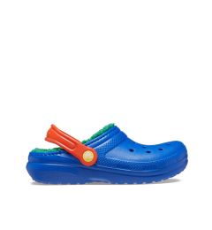 Снимка на Crocs Чехли Classic Lined Clog Kids 207010 Син