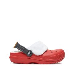 Снимка на Crocs Чехли Classic Lined Santa Clog 210933 Червен