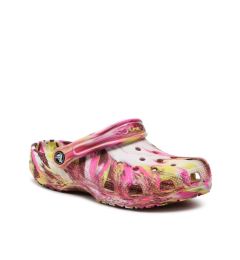 Снимка на Crocs Чехли Classic Marbled Clog 206867 Розов