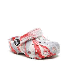 Снимка на Crocs Чехли Classic Marbled Clog T 206838 Бял