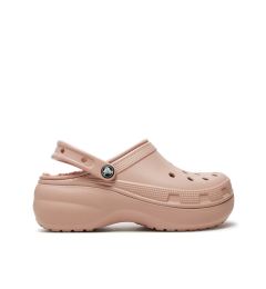 Снимка на Crocs Чехли Classic Platform Lined Clog W 207938 Розов