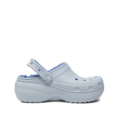 Снимка на Crocs Чехли Classic Platform Lined Clog W 207938 Светлосиньо